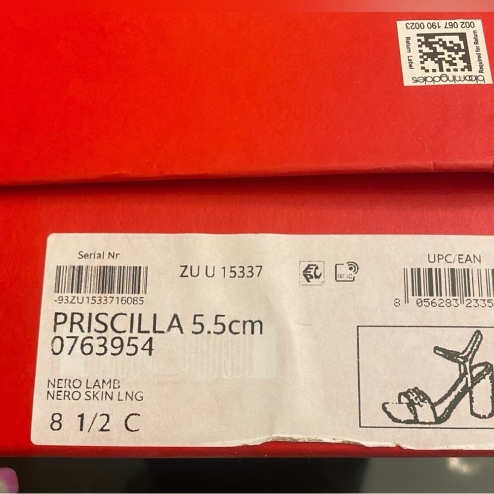 Salvatore Ferragamo Priscilla Black Heeled Sandals - Picture 4 of 4